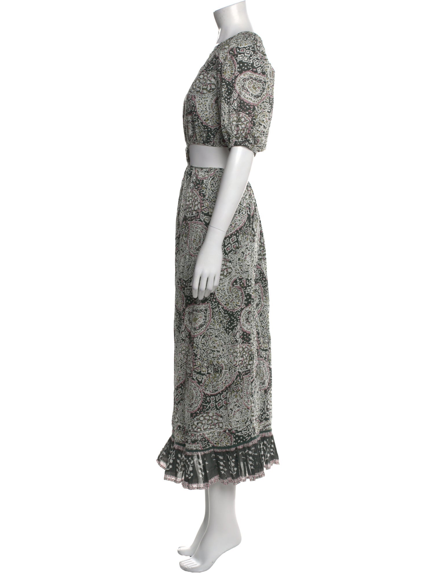 Cleobella Paisley Print Long Dress