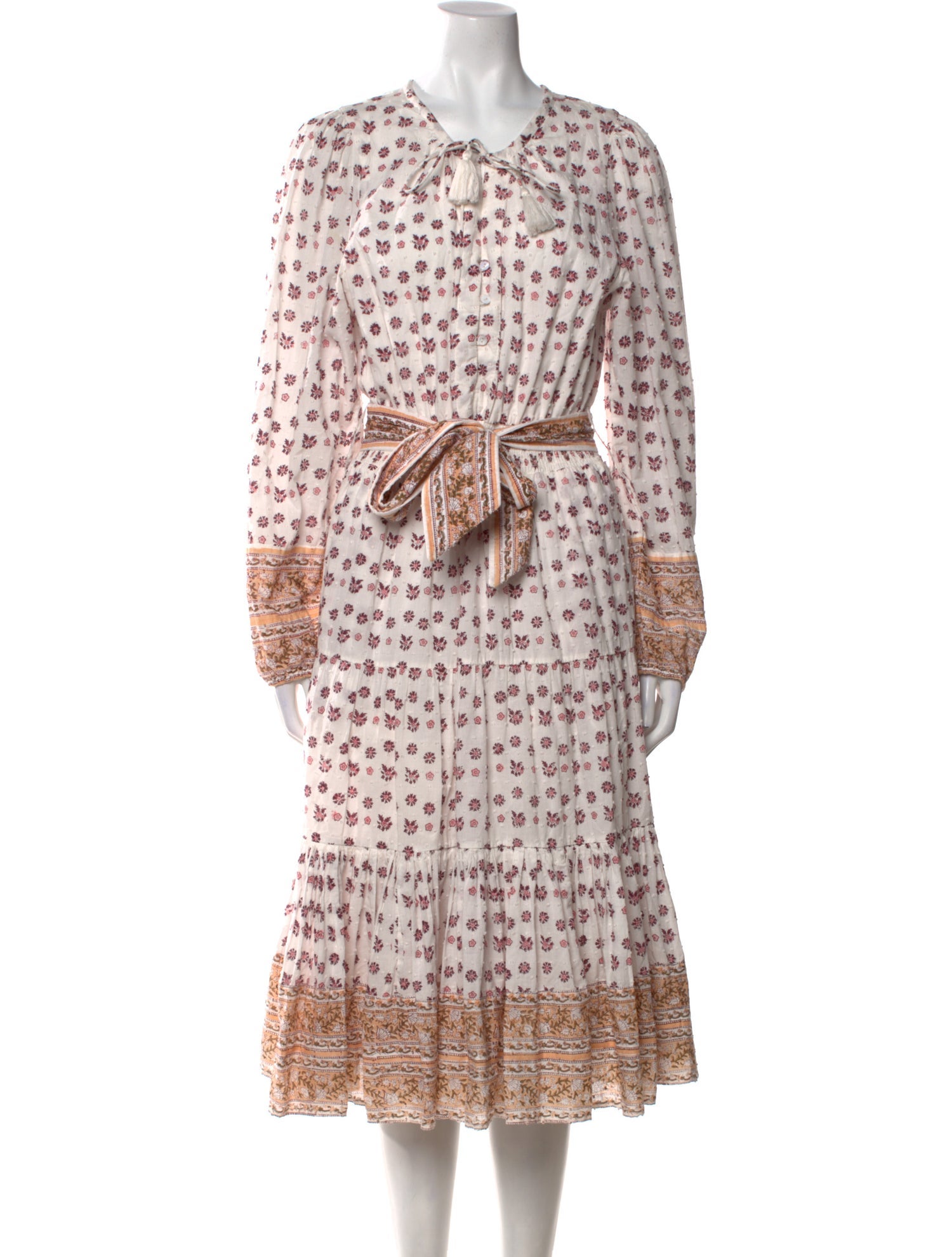 Cleobella Printed Midi Length Dress