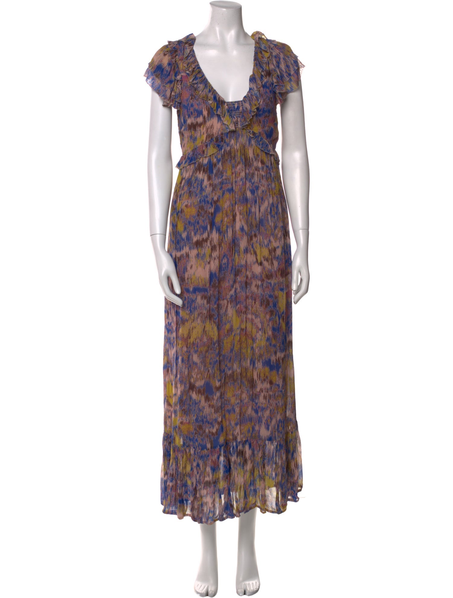 Cleobella Printed Long Dress