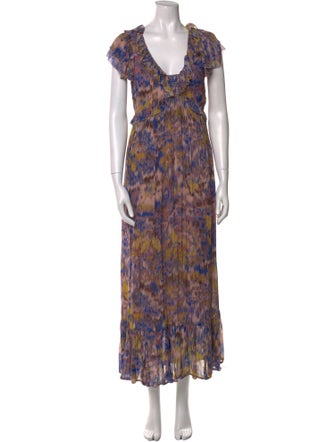 Cleobella Printed Long Dress