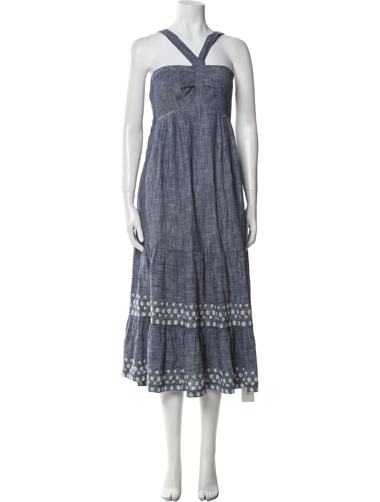 Cleobella Plaid Print Knee-Length Dress