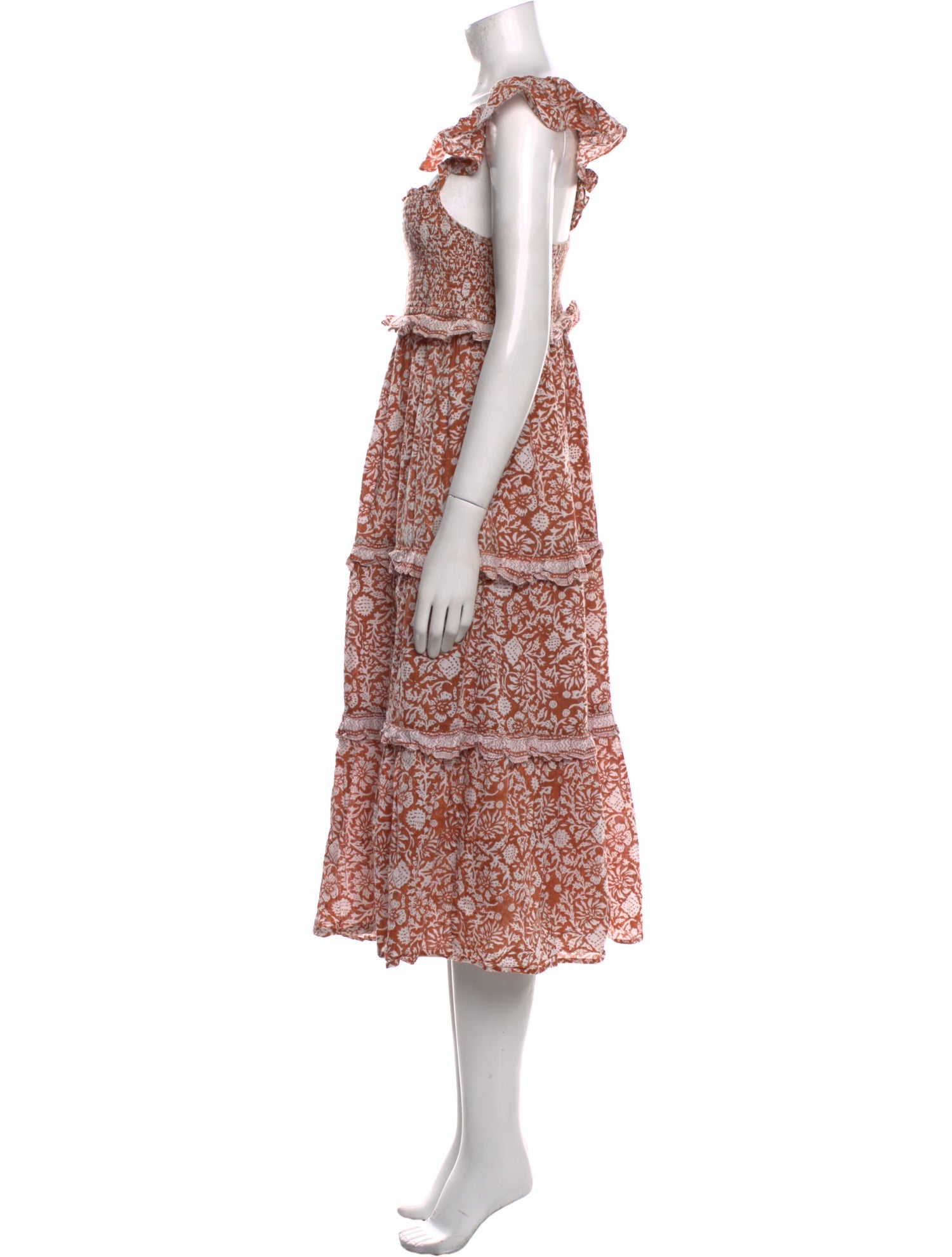 Cleobella Floral Print Long Dress