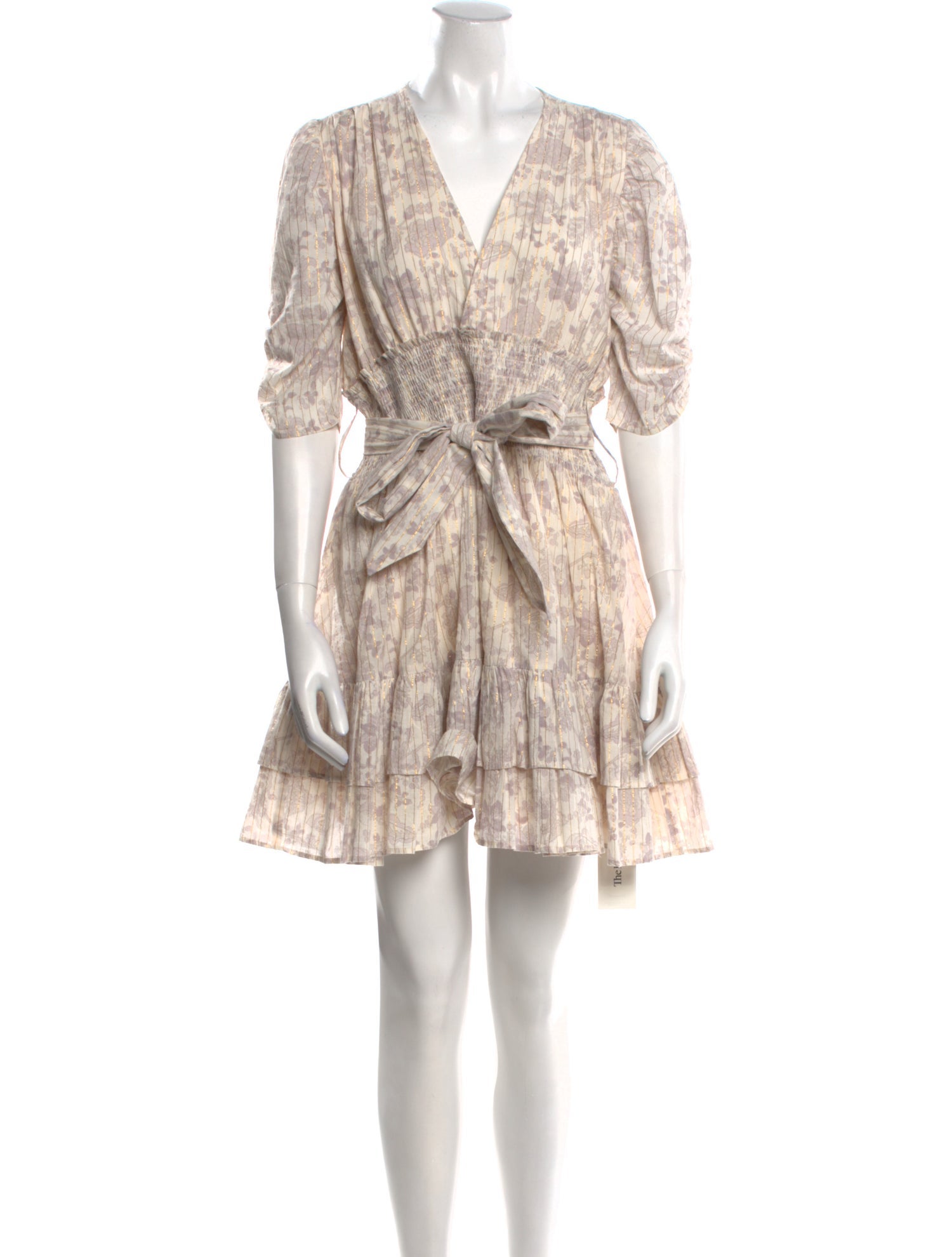 Cleobella Floral Print Mini Dress