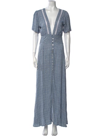 Cleobella Printed Long Dress