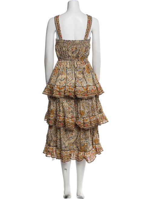 Cleobella Linen Midi Length Dress