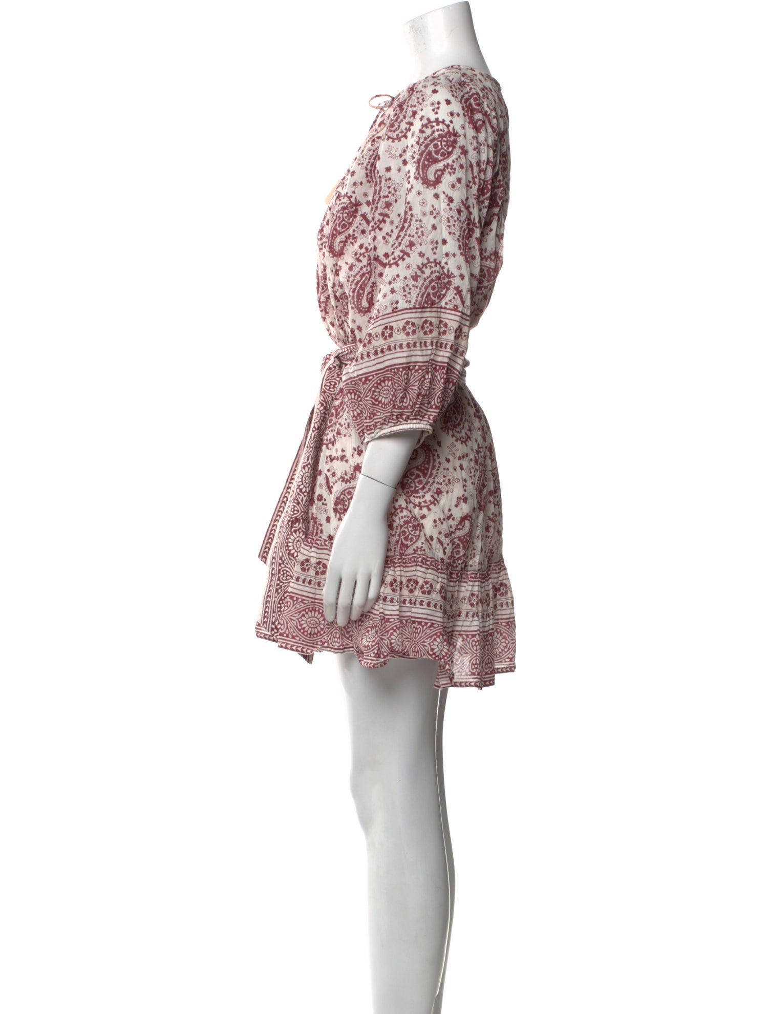 Cleobella Paisley Print Mini Dress