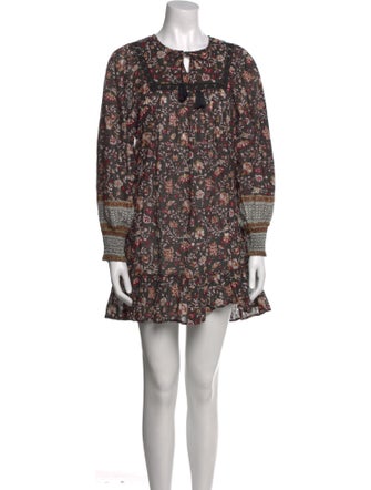 Cleobella Floral Print Mini Dress