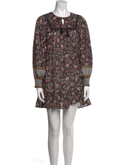 Cleobella Floral Print Mini Dress