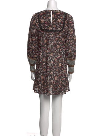 Cleobella Floral Print Mini Dress