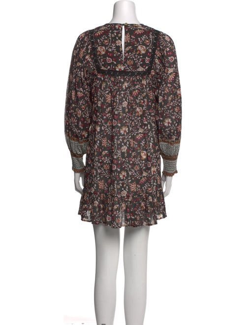 Cleobella Floral Print Mini Dress