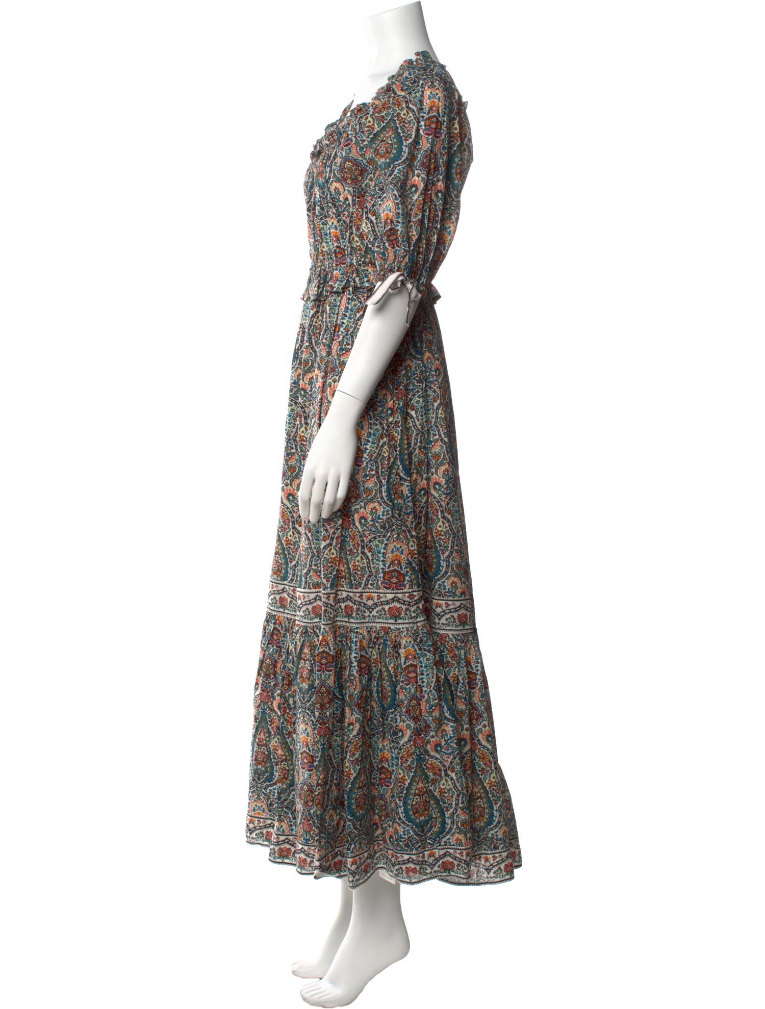 Cleobella Paisley Print Long Dress w/ Tags