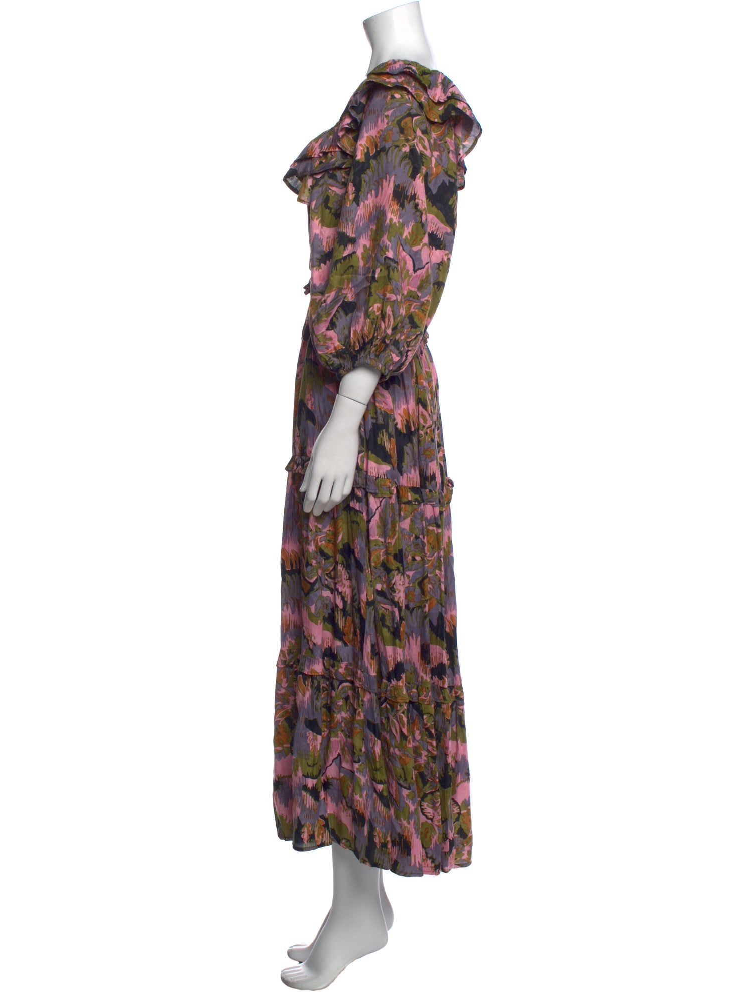 Cleobella Floral Print Long Dress