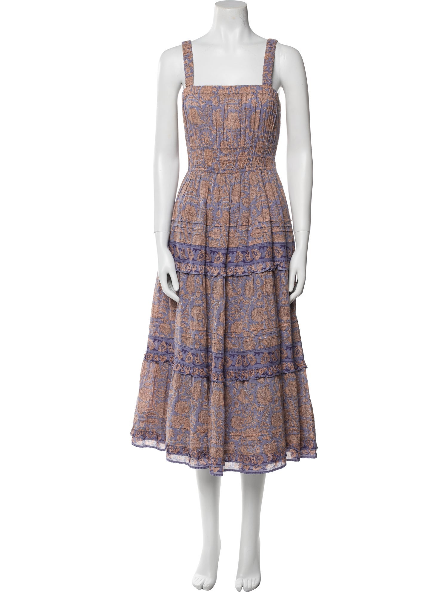 Cleobella Floral Print Long Dress