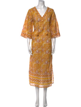 Cleobella Floral Print Long Dress