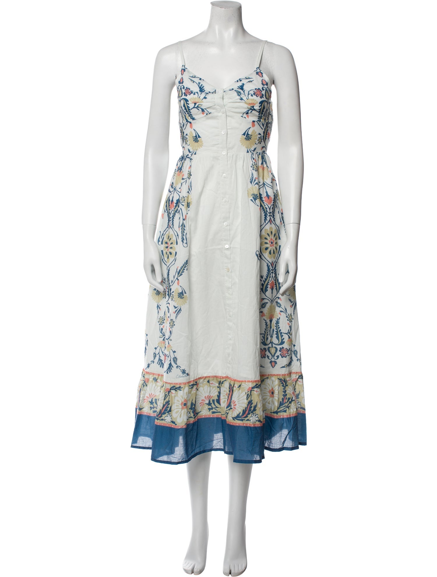 Cleobella Floral Print Long Dress w/ Tags