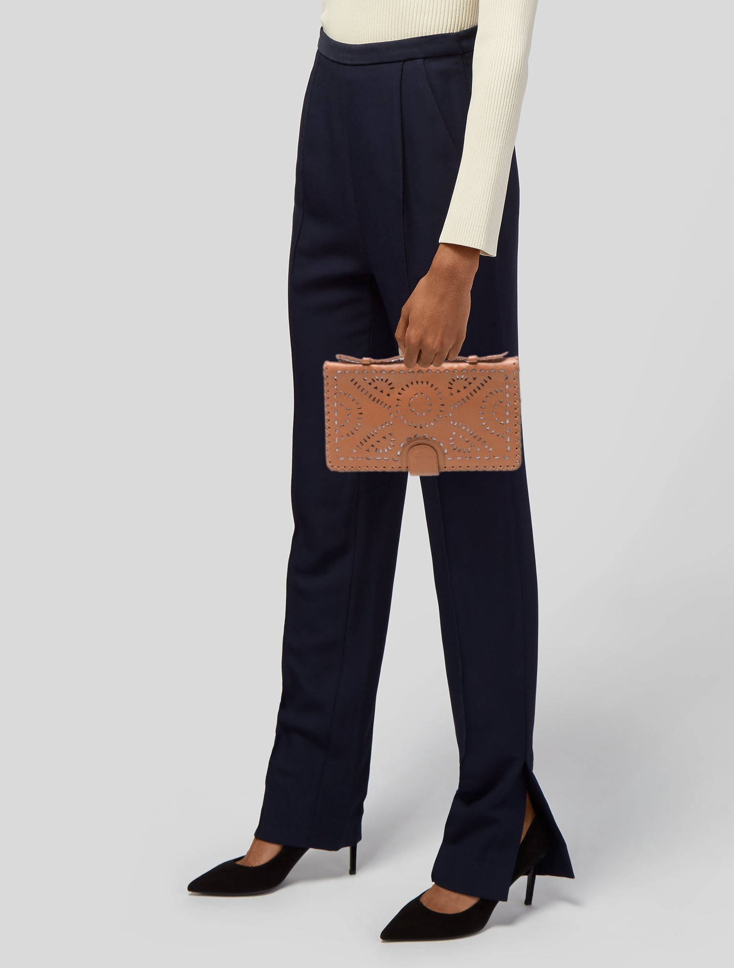 Cleobella Leather Clutch