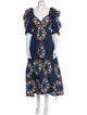 Cleobella Floral Print Long Dress