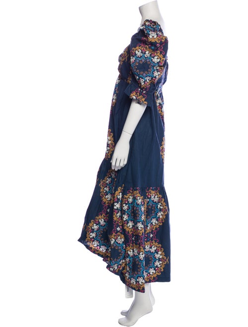 Cleobella Floral Print Long Dress