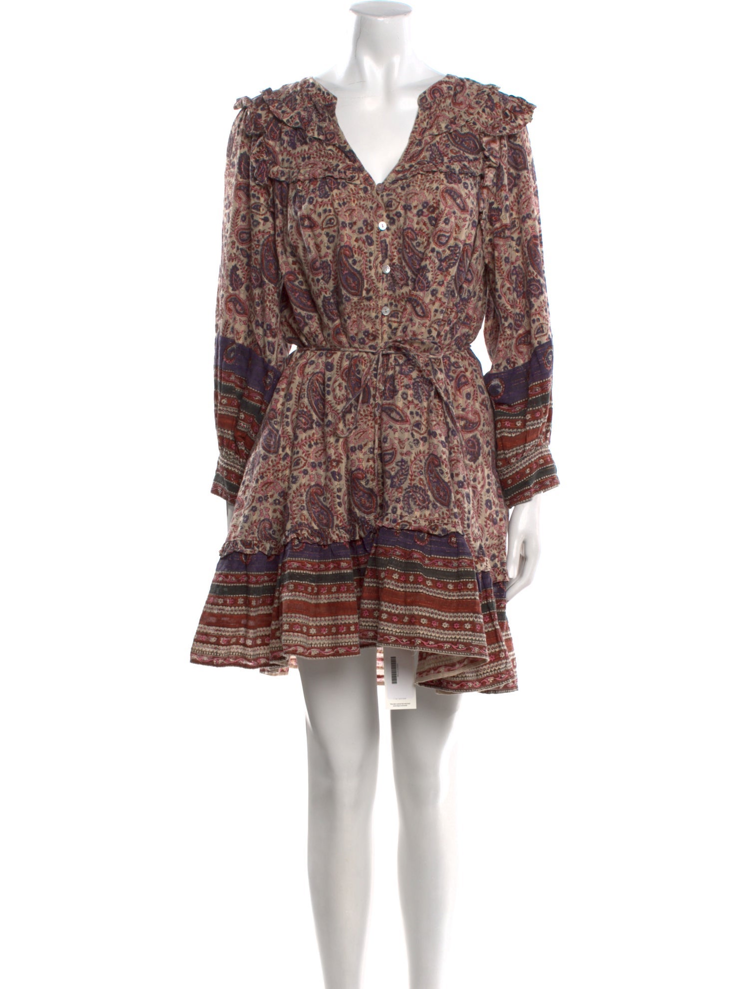 Cleobella Paisley Print Mini Dress