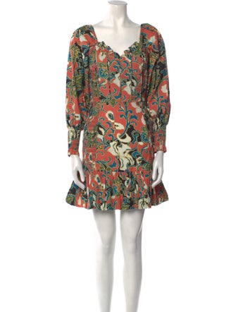 Cleobella Printed Mini Dress