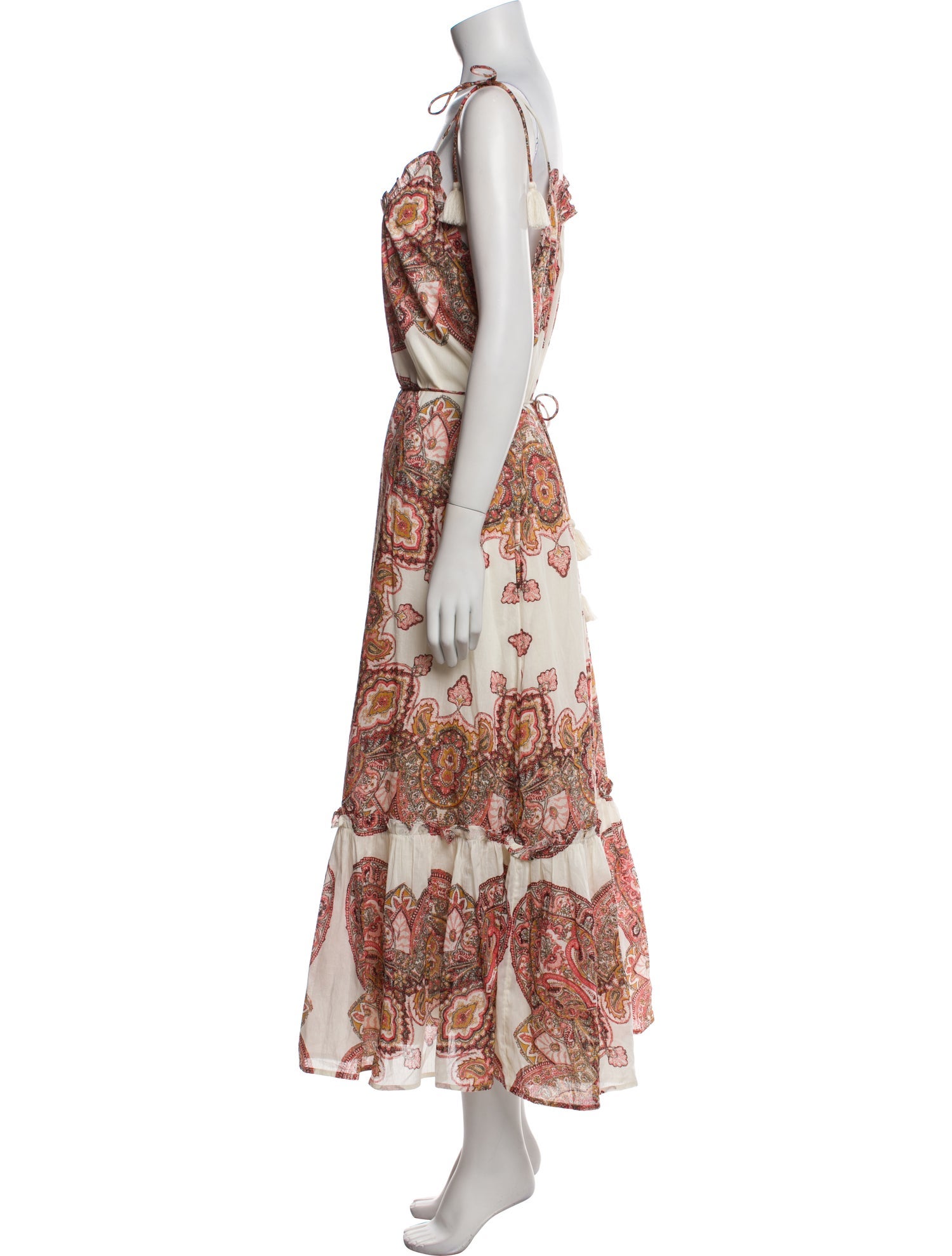 Cleobella Paisley Print Midi Length Dress