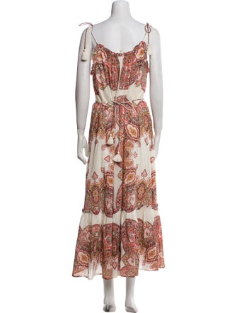Cleobella Paisley Print Midi Length Dress