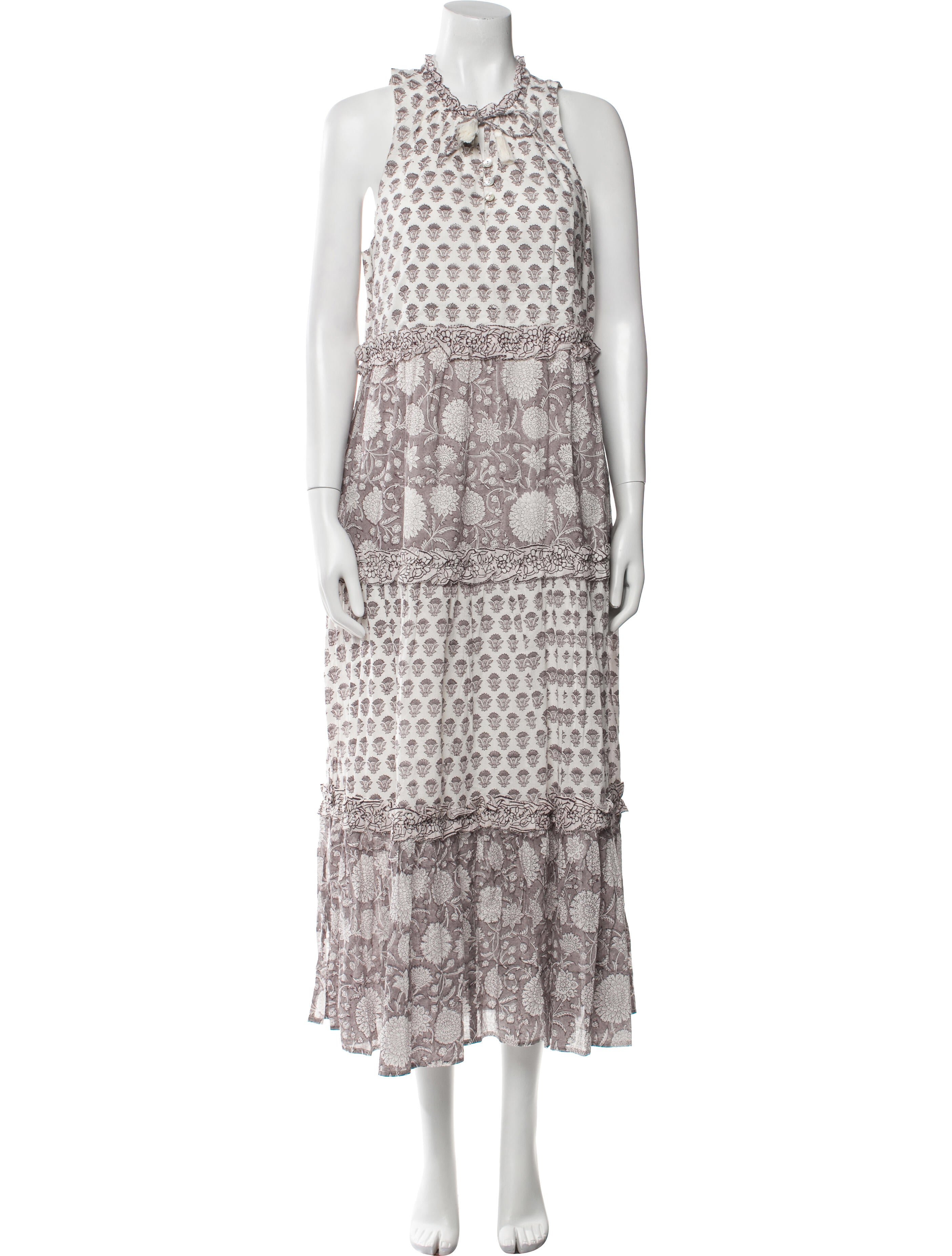 Cleobella Floral Print Long Dress w/ Tags