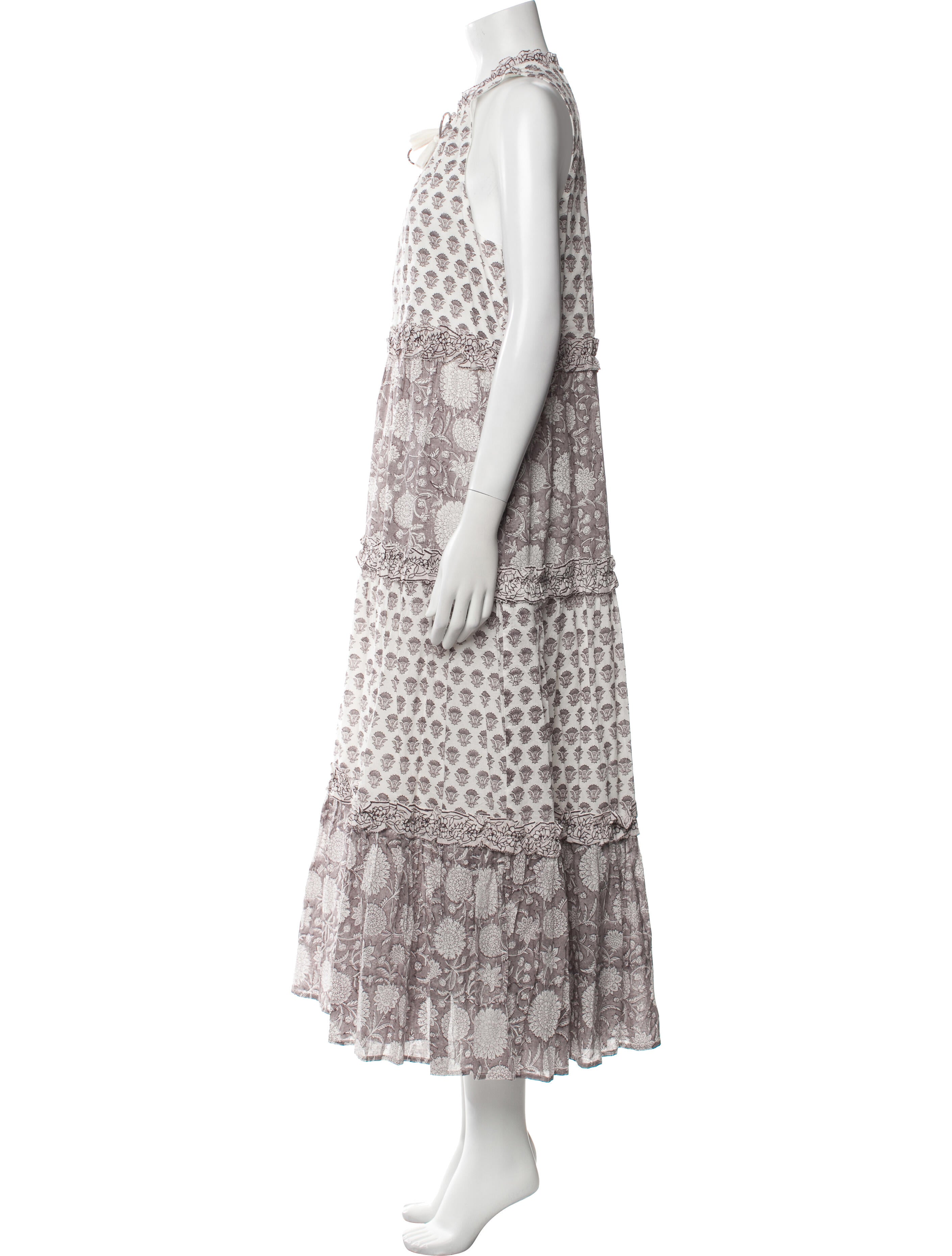 Cleobella Floral Print Long Dress w/ Tags