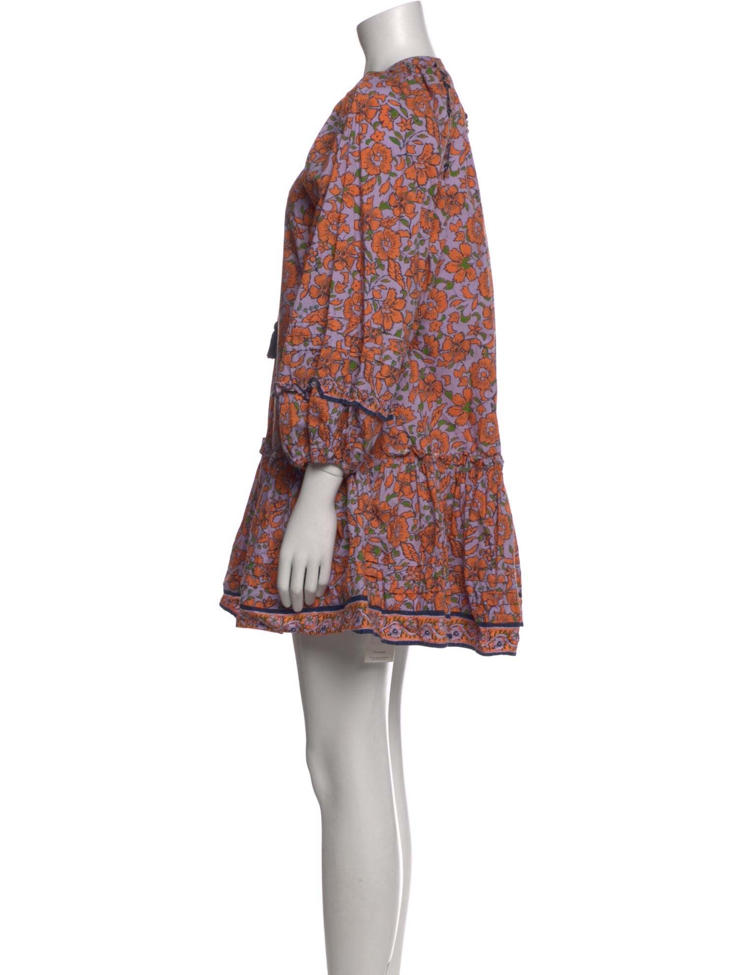 Cleobella Floral Print Mini Dress