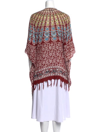 Cleobella Printed Open Front Sweater