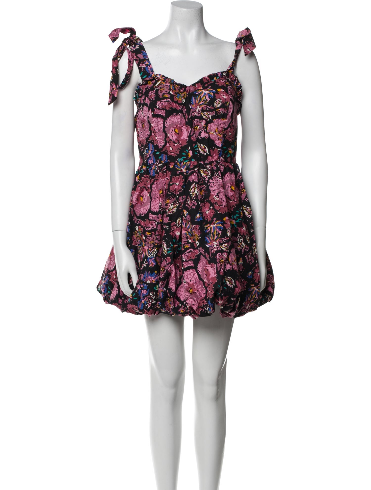 Cleobella Floral Print Mini Dress