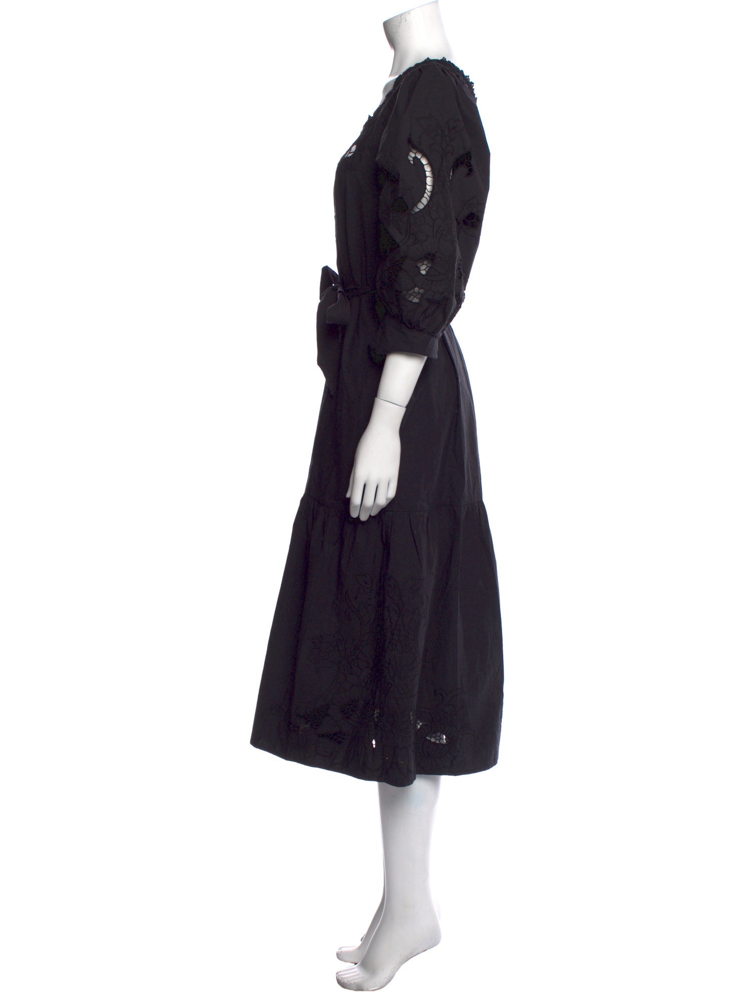 Cleobella Square Neckline Midi Length Dress