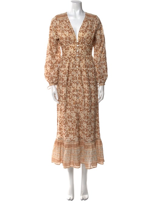 Cleobella Floral Print Long Dress