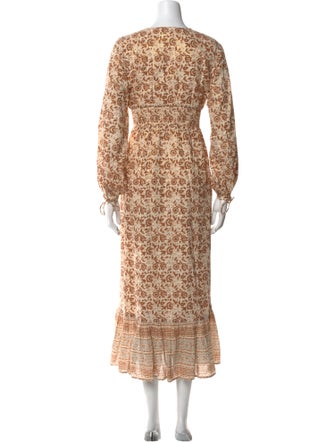 Cleobella Floral Print Long Dress