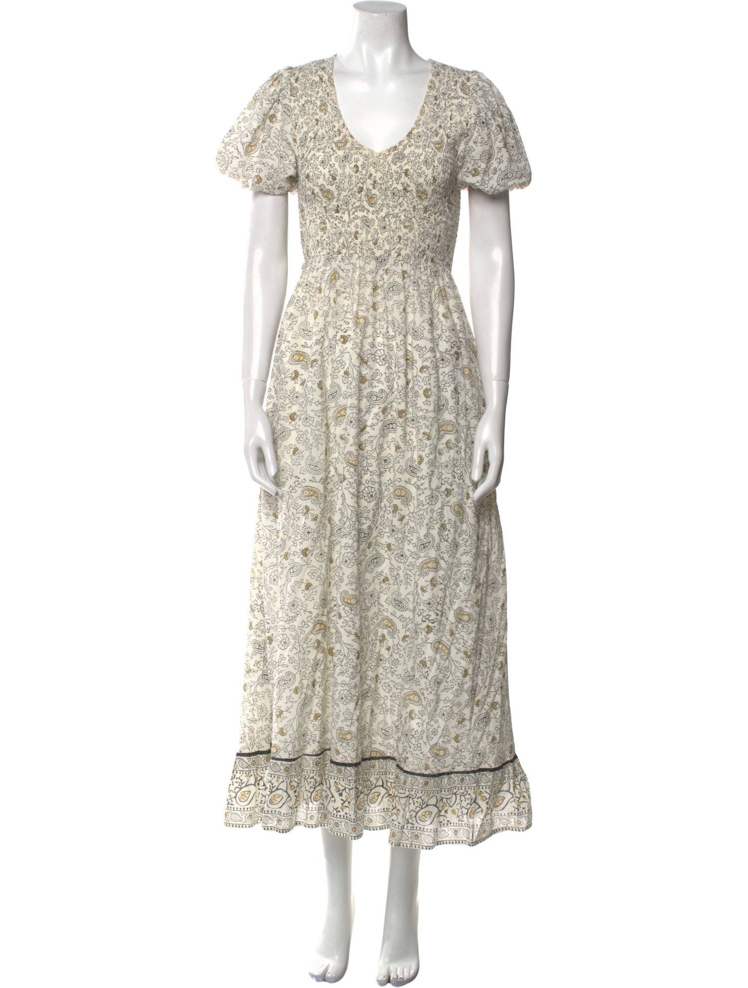 Cleobella Floral Print Long Dress