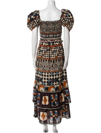 Cleobella Printed Long Dress