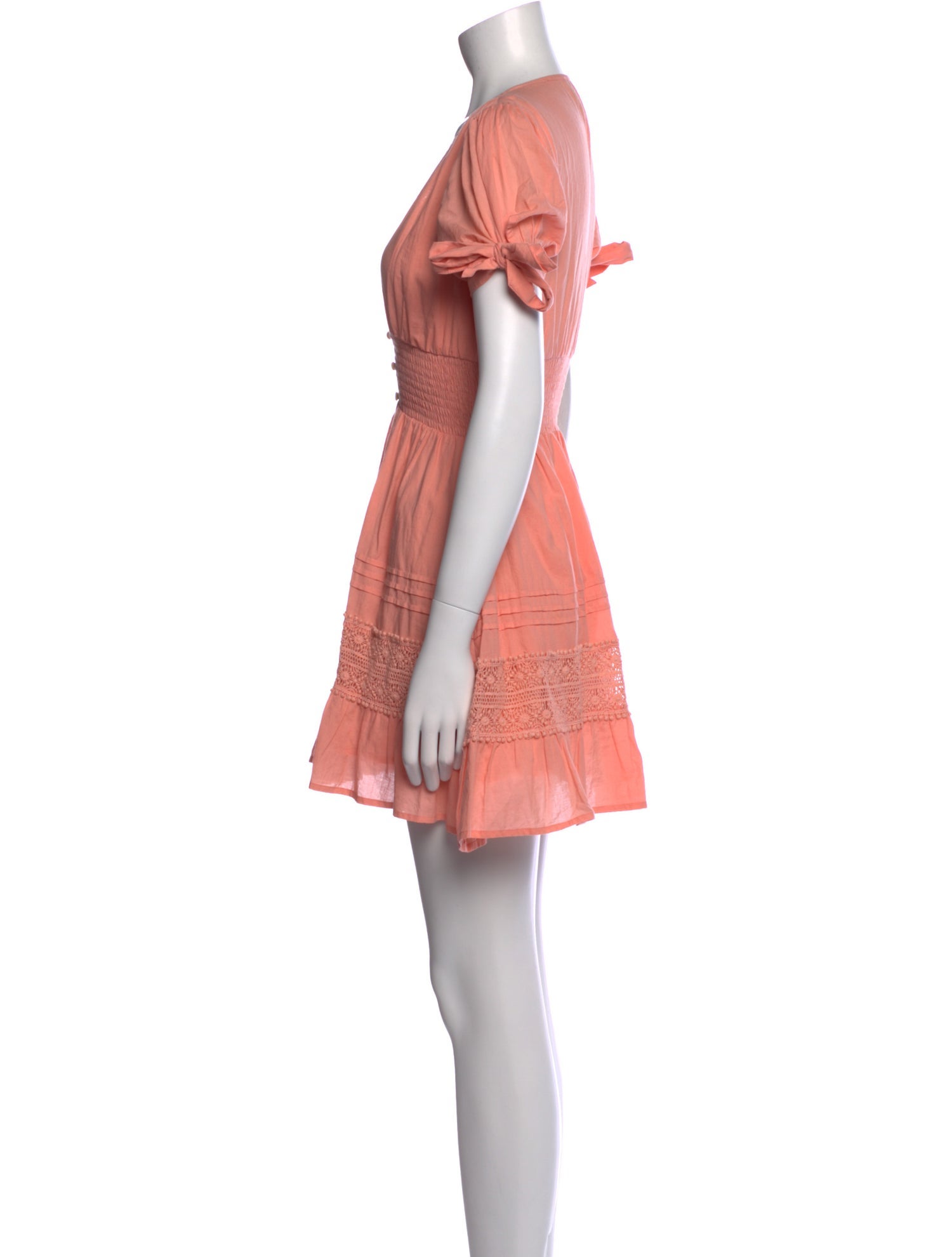 Cleobella V-Neck Mini Dress