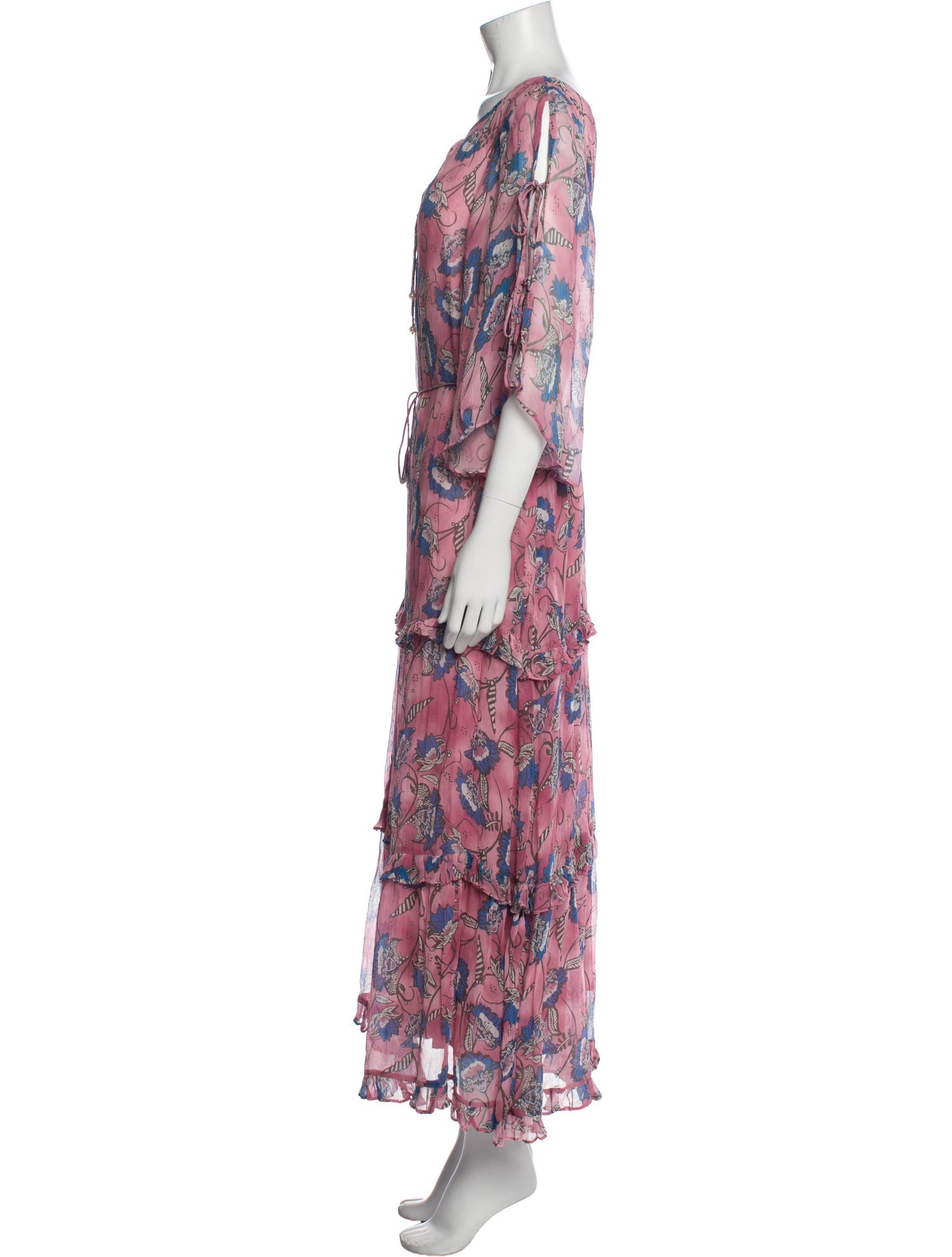 Cleobella Floral Print Long Dress