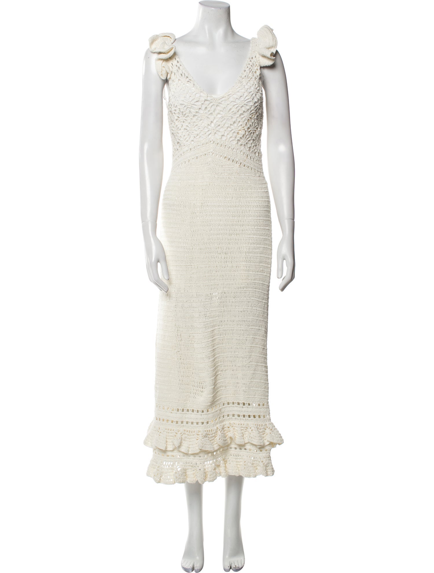 Cleobella V-Neck Long Dress w/ Tags