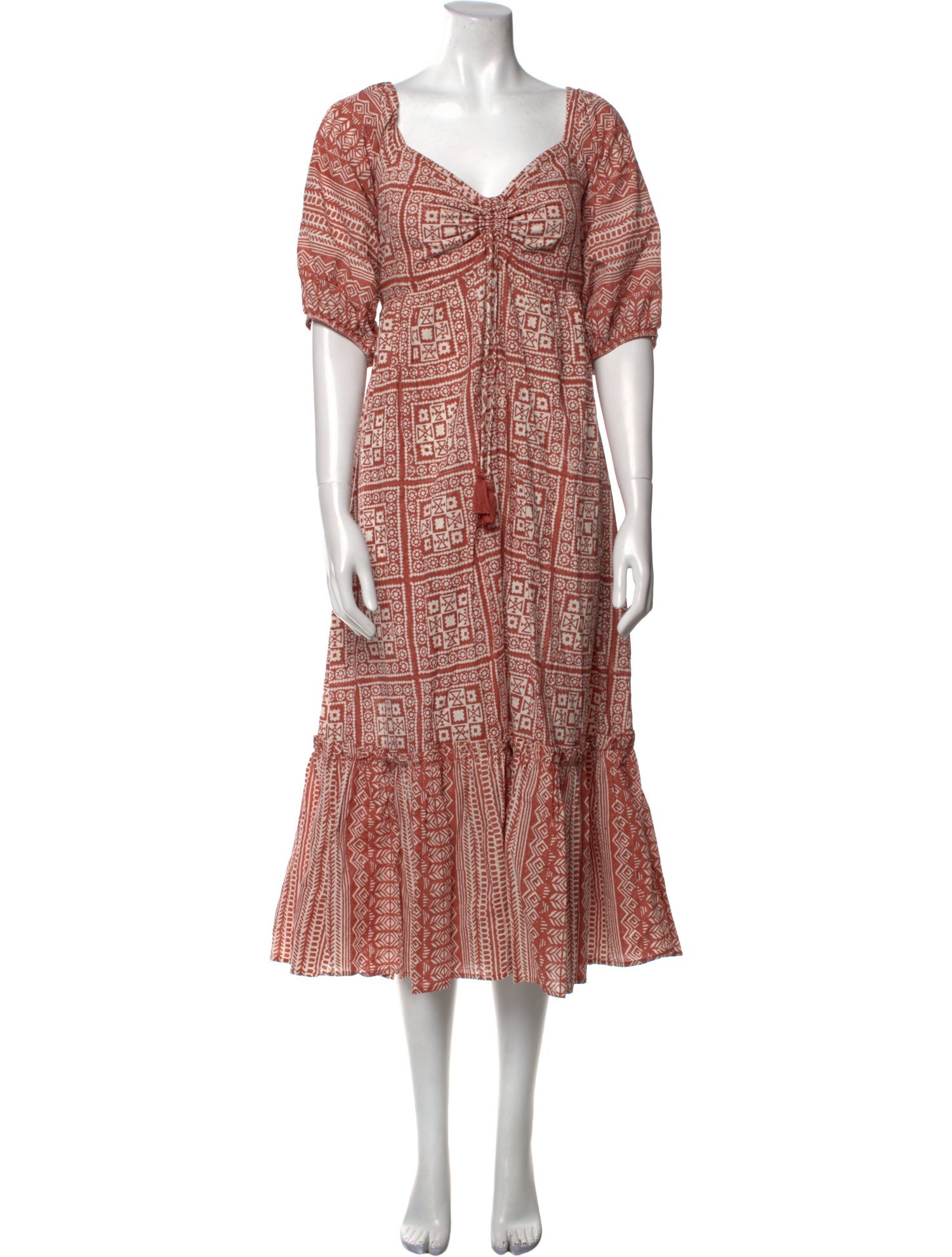 Cleobella Printed Midi Length Dress