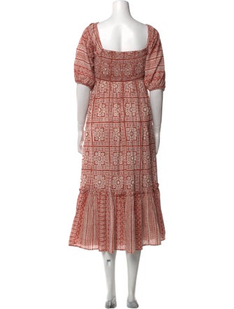 Cleobella Printed Midi Length Dress