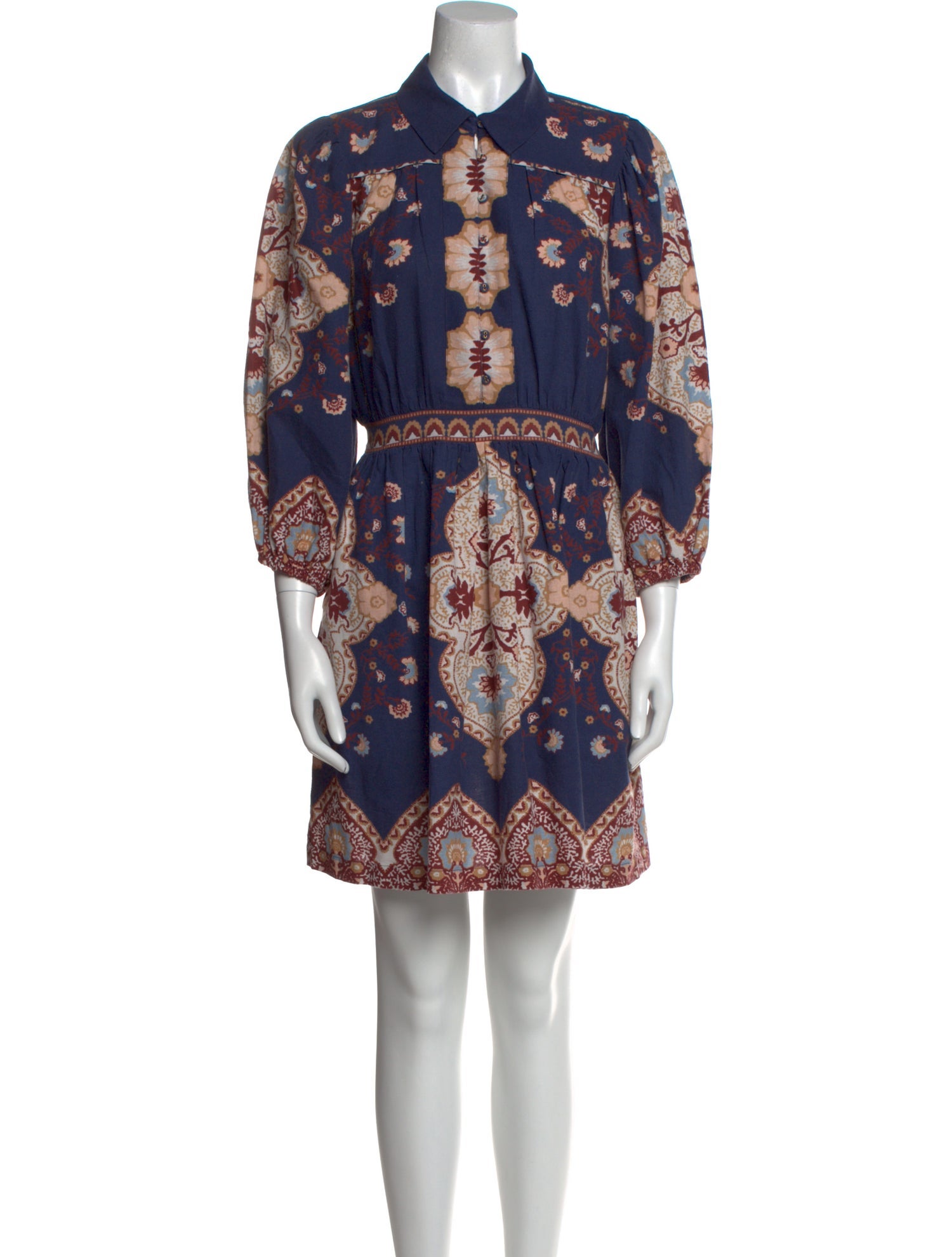 Cleobella Paisley Print Mini Dress