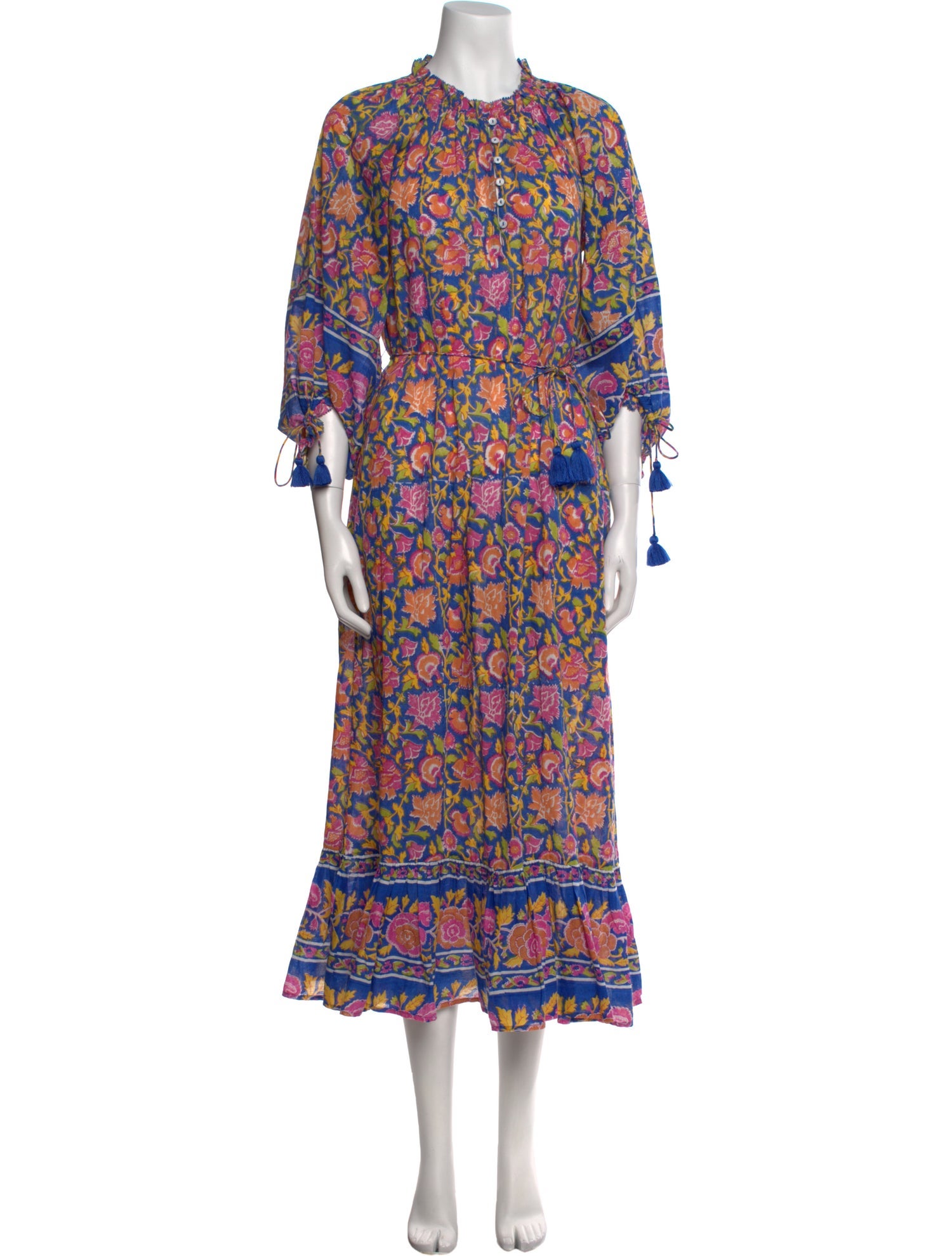 Cleobella Floral Print Long Dress