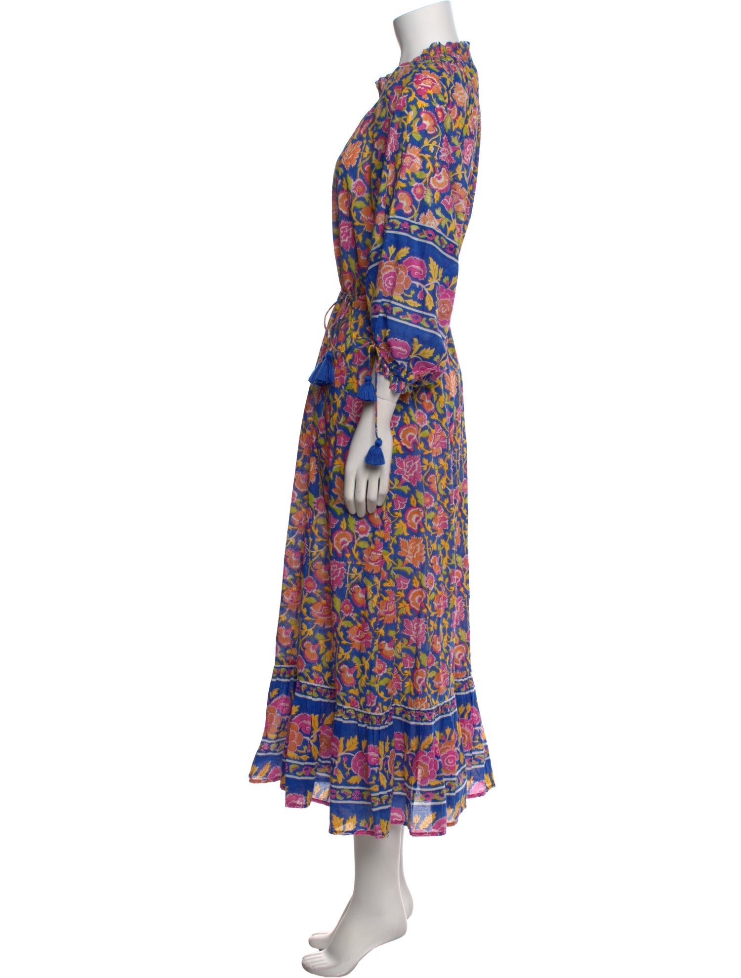 Cleobella Floral Print Long Dress