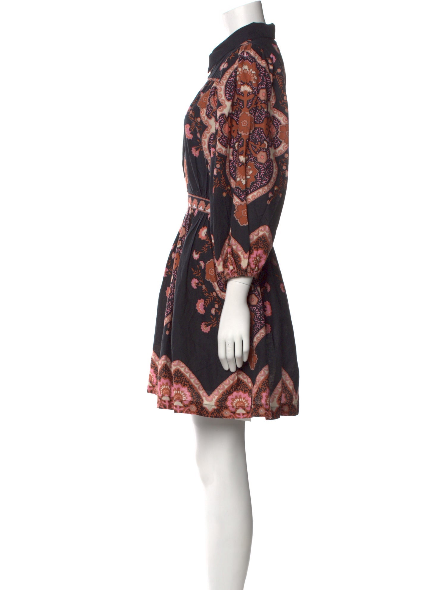 Cleobella Paisley Print Mini Dress