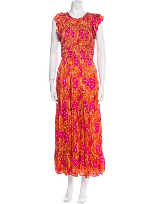 Cleobella Floral Print Long Dress