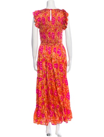 Cleobella Floral Print Long Dress