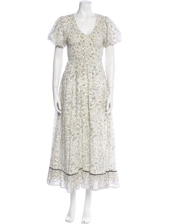 Cleobella Floral Print Long Dress