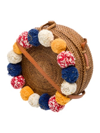 Cleobella Straw Evening Bag