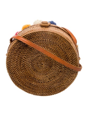 Cleobella Straw Evening Bag